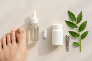Ilustração para o artigo: Micose das Unhas: Causas, Tratamentos e Quando Consultar o Farmacêutico