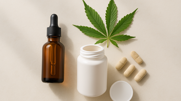 Ilustração para o artigo: CBD vs Melatonina para Ansiedade Noturna: Qual Escolher?