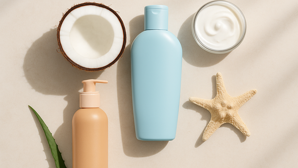 Ilustração para o artigo: Os Melhores After Sun para Prolongar o Bronzeado: Guia Completo