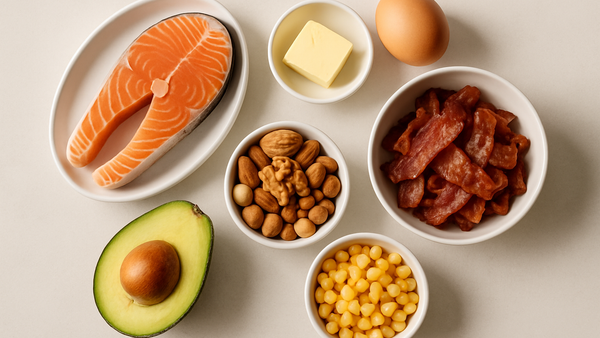Ilustração para o artigo: Quais os Alimentos que Aumentam o Colesterol? Guia Completo