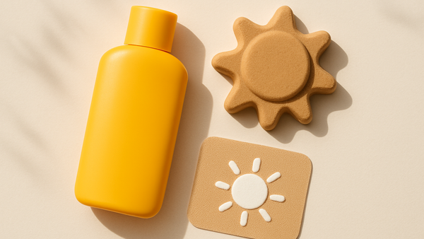 Ilustração para o artigo: Protetor Solar para Crianças com Alergia ao Sol: Como Escolher e Proteger