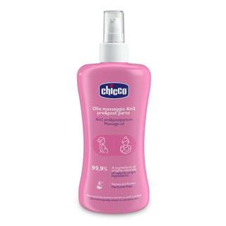 Chicco Óleo de Massagem 4 em 1 - Pré e Pós Parto 200 mL