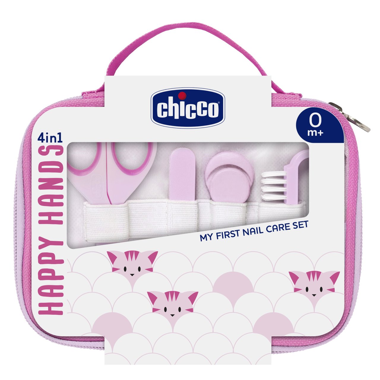 Chicco Conjunto Happy Hands Rosa