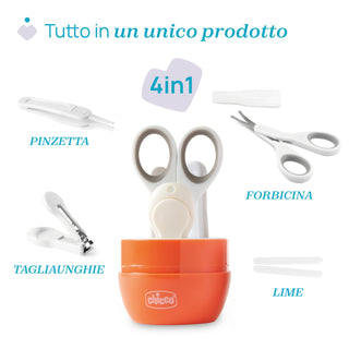 Chicco Conjunto de Manicure Raposa – Cuidado do Bebé