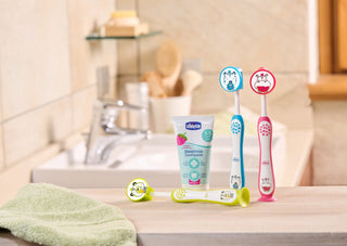 Chicco Escova de Dentes 3-6 Anos Tigre Azul