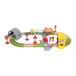 Chicco Pista de Comboio Deluxe - Comboio Eletrónico com 34 Peças