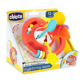 Chicco Maça Puxa e Descobre - Brinquedo Sensorial Montessori