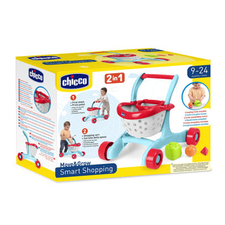 Chicco Carrinho de Compras 2 em 1 - Andarilho e Carrinho de Brincar