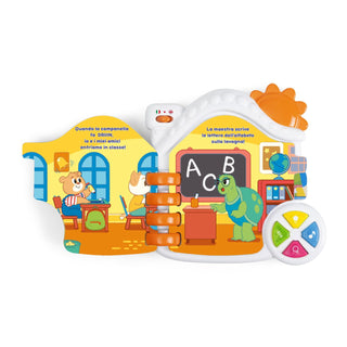 Chicco Livro da Cidade Bilingue PT/EN - Livro Interativo com Sons