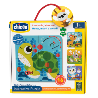 Chicco Jogo Puzzle Interativo - Coordenação e Desenvolvimento