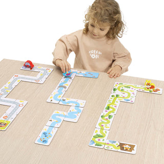 Chicco Dominó Educativo 24 Peças - Lógica e Motricidade