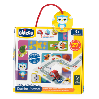 Chicco Dominó Educativo 24 Peças - Lógica e Motricidade