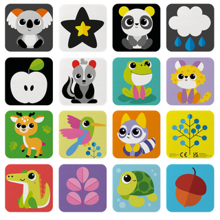 Chicco Jogo de Memória 32 Cartas - Concentração Infantil