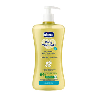 Chicco Champô Camomila 500mL – Suavidade & Conforto