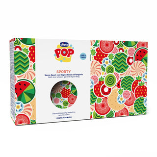 Chicco POP Gel de Banho Melancia 300ml + Bolsa - Higiene Infantil