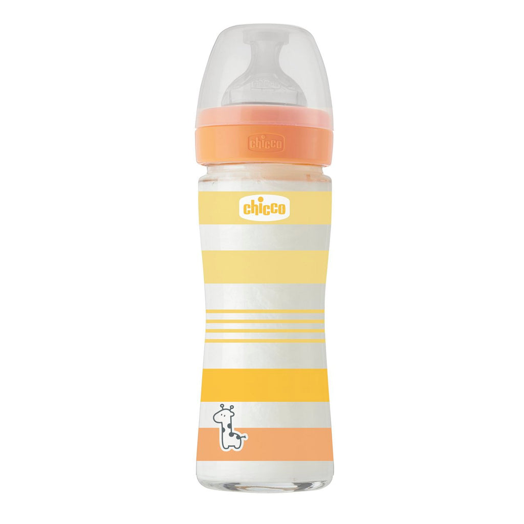 Chicco Biberão Well-Being +0 meses 240 mL Vidro