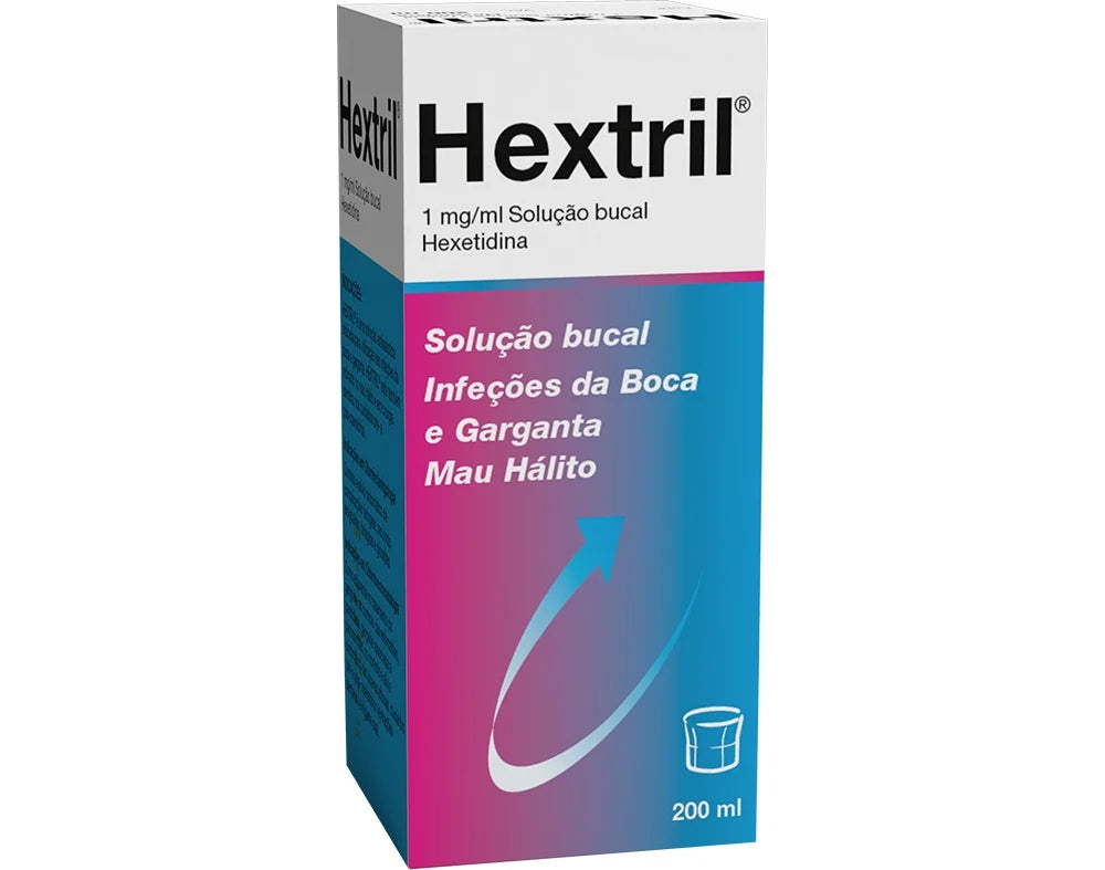 Hextril 1mg/ml Solução Bucal 200 mL