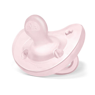 Chicco Chupeta Soft 2-6 meses x1 - Rosa
