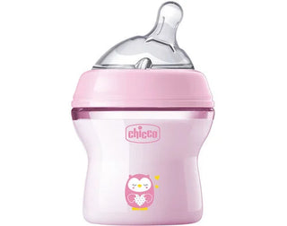 Chicco Biberão Natural Feeling +0 meses 150 mL Rosa