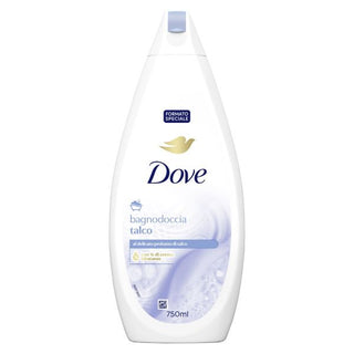 Dove Talco Gel de Banho 750mL – Hidratação & Suavidade