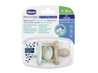 Chicco Chupetas Luxe 6-16 meses x2 - Azul