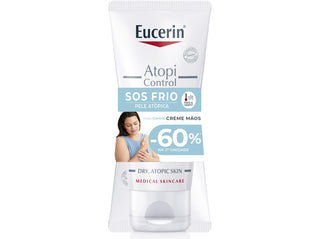 Eucerin PACK AtopiControl Creme de Mãos Apaziguante 2x75mL - Pele seca & atópica