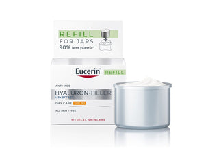 Eucerin  Hyaluron-Filler +3x Effect Creme de Dia FPS30 Recarga 50mL