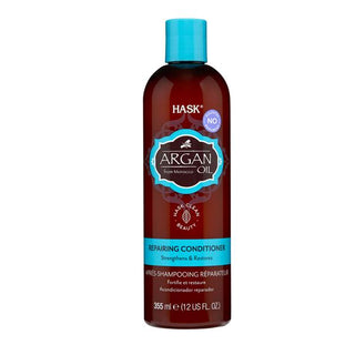 Hask Argan Oil Repairing Condicionador 355mL – Hidratação & Brilho