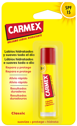 Carmex Stick Bálsamo Labial SPF 15 (4,25 g)