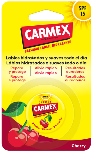 Carmex Boião Cereja Bálsamo Labial SPF 15 7,5 g