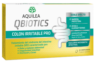 Aquilea Qbiotics Cólon Irritável Pro x30 Compridos – Proteção & Equilíbrio Intestinal