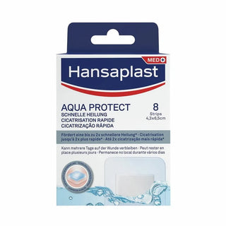 Hansaplast Aqua Protect Penso de Cicatrização Rápida x8 – Proteção & Conforto