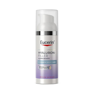 Eucerin Hyaluron-Filler +Longevity Epigenetic Creme de Noite 50mL – Rugas & Firmeza