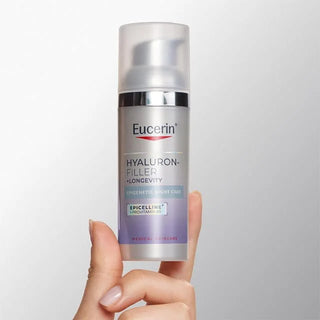 Eucerin Hyaluron-Filler +Longevity Epigenetic Creme de Noite 50mL – Rugas & Firmeza