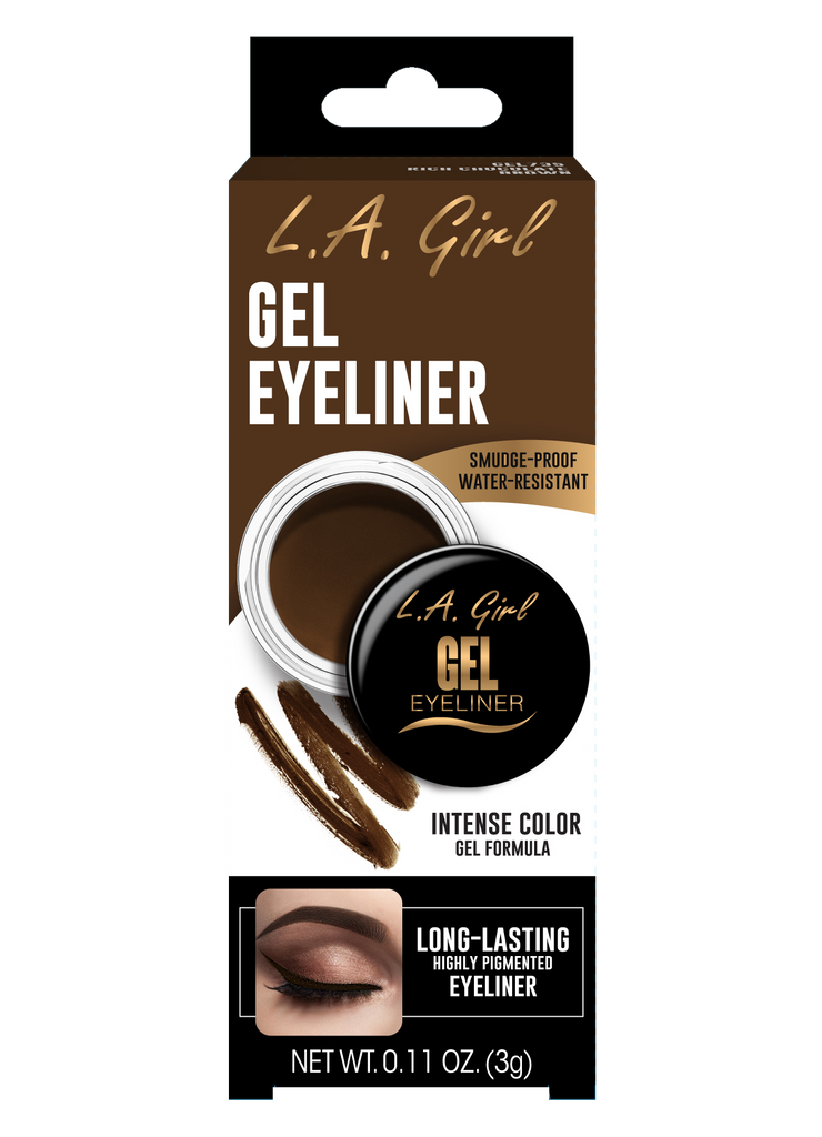 L.A. Girl Gel Eyeliner Rich Chocolate Brown 3g