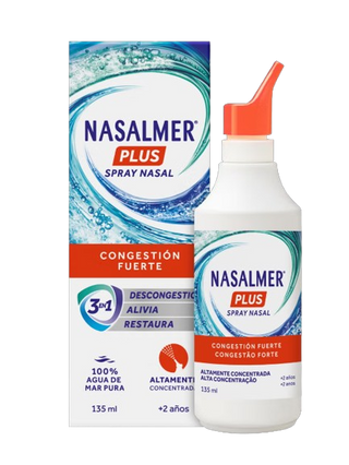 Nasalmer Plus Spray Nasal Hipertónico 135 mL