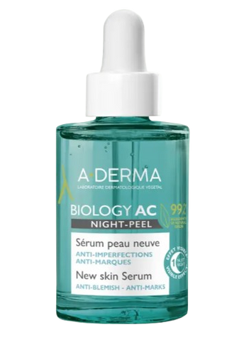 A-derma Biology AC Sérum Night Peeling 30 mL