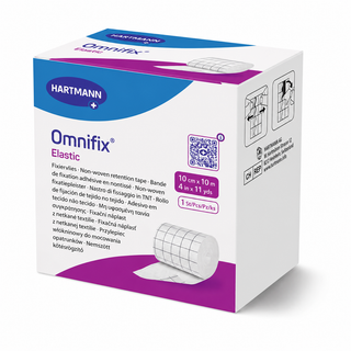 Omnifix Adesivo Elastic 10cm x 10m - Adesivo Hipoalergénico