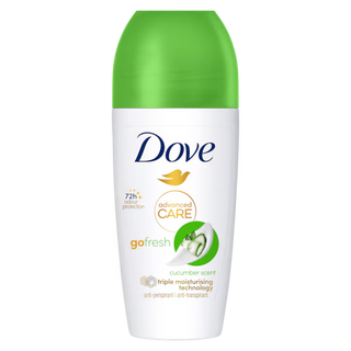 Dove Advanced Care Desodorizante Roll-On Pepino 72H 50ml – Proteção & Frescura