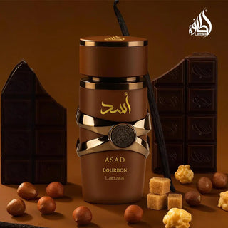 Lattafa Asad Bourbon Man Eau de Parfum 100mL – Gourmand & Especiado