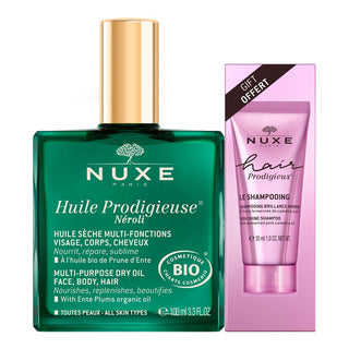 Nuxe PACK Huile Prodigieuse Néroli 100mL OFERTA Champô 30mL