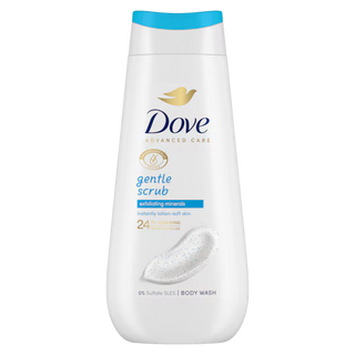 Dove Gentle Scrub Gel de Banho Esfoliante 225mL – Limpeza & Esfoliação