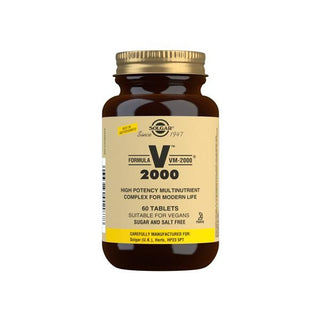 Solgar VM 2000 60 Comprimidos – Multivitamínico & Antioxidantes