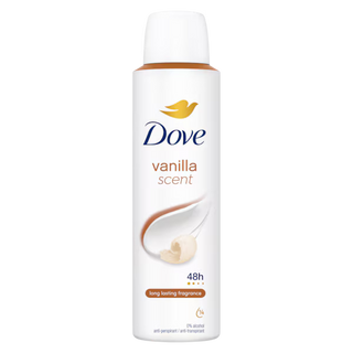 Dove Vanilla Spray Desodorizante 150mL – Aroma a Baunilha