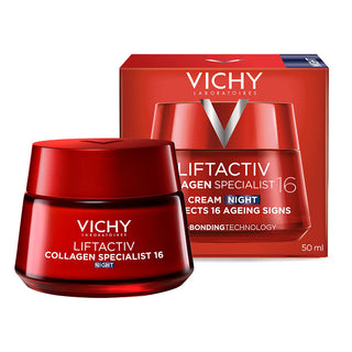 Vichy Liftactiv Collagen Specialist 16 Noite 50mL – Firmeza & Regeneração