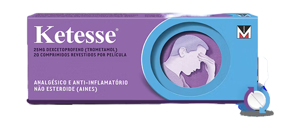 Ketesse 25mg 20 Comprimidos – A TUA FARMÁCIA