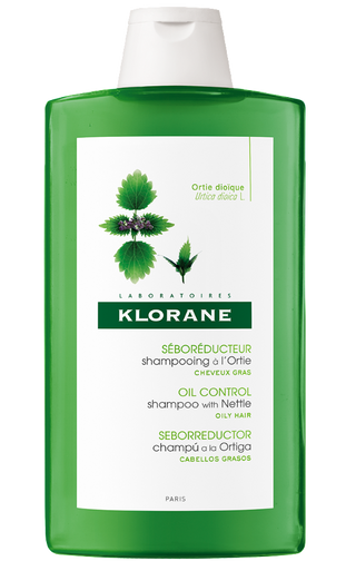 Klorane Capilar Champô Ortiga Branca 400 mL + Oferta Champô 100 mL