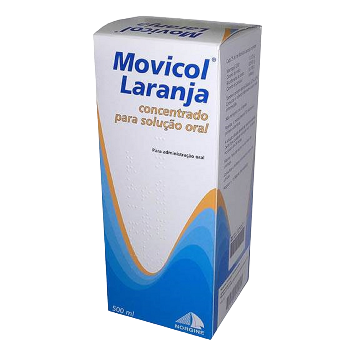 Movicol Laranja Concentrado Solução Oral 500ml | A TUA FARMÁCIA