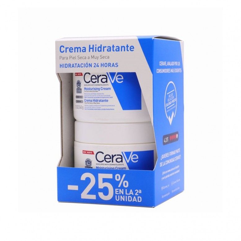 CeraVe Pack Creme Hidratante Diário 2 X 340g
