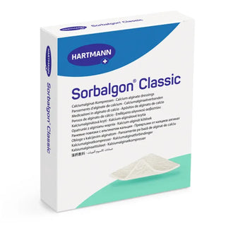 Sorbalgon Compressas de Alginato (10x10cm) 10 Unidades - Feridas Exsudativas